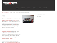 Tablet Screenshot of curativeprojects.net